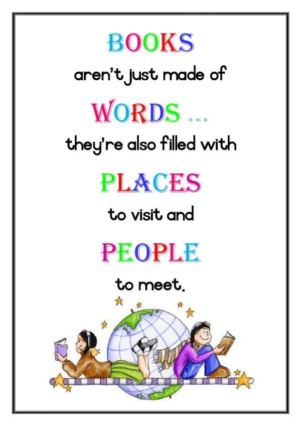 Book Corner Poster - TeacherHQ