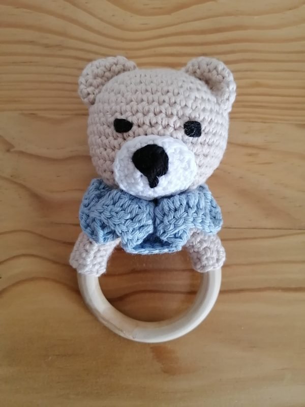 Crochet Baby Animal Teether - Image 2