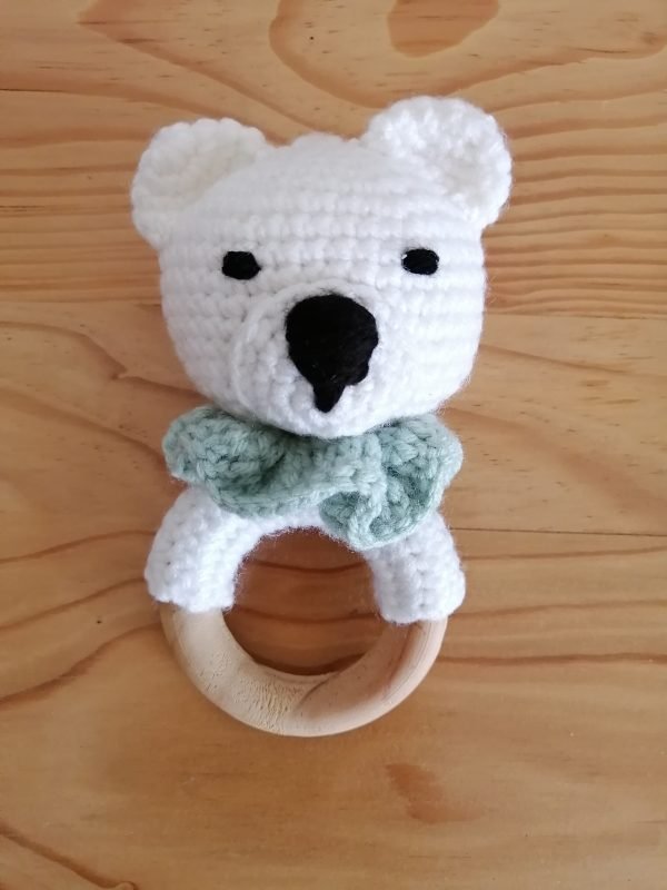 Crochet Baby Animal Teether - Image 3