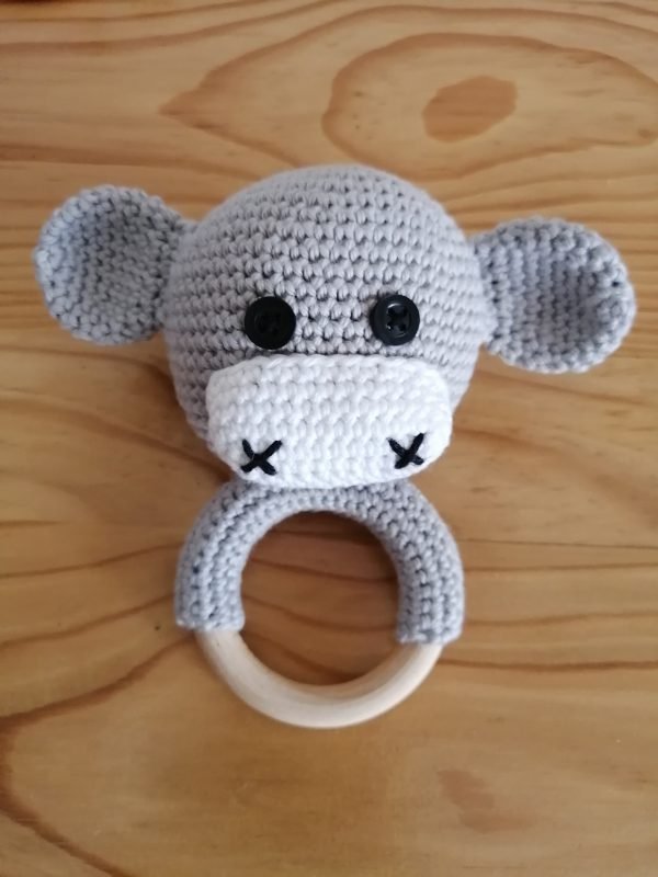 Crochet Baby Animal Teether - Image 5