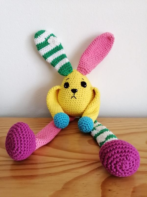 Rainbow Long-Leg Bunny