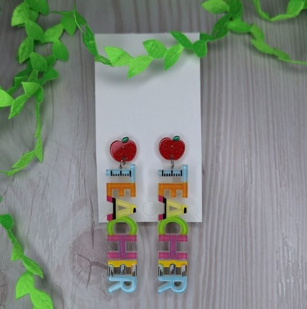 Cute Teacher Earrings