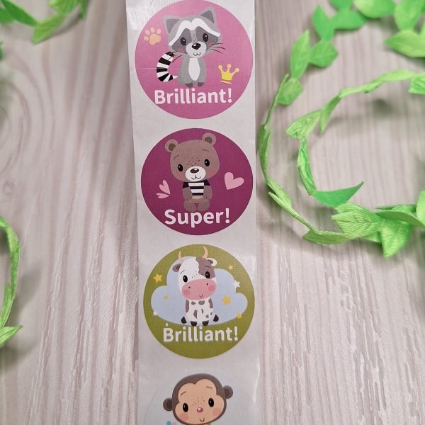 Cute Animal Reward Stickers - Image 2