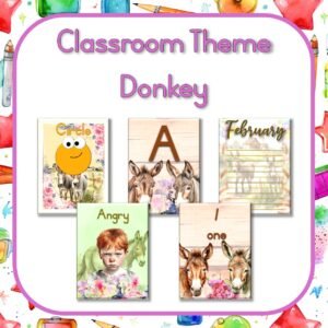 Donkey Classroom Theme