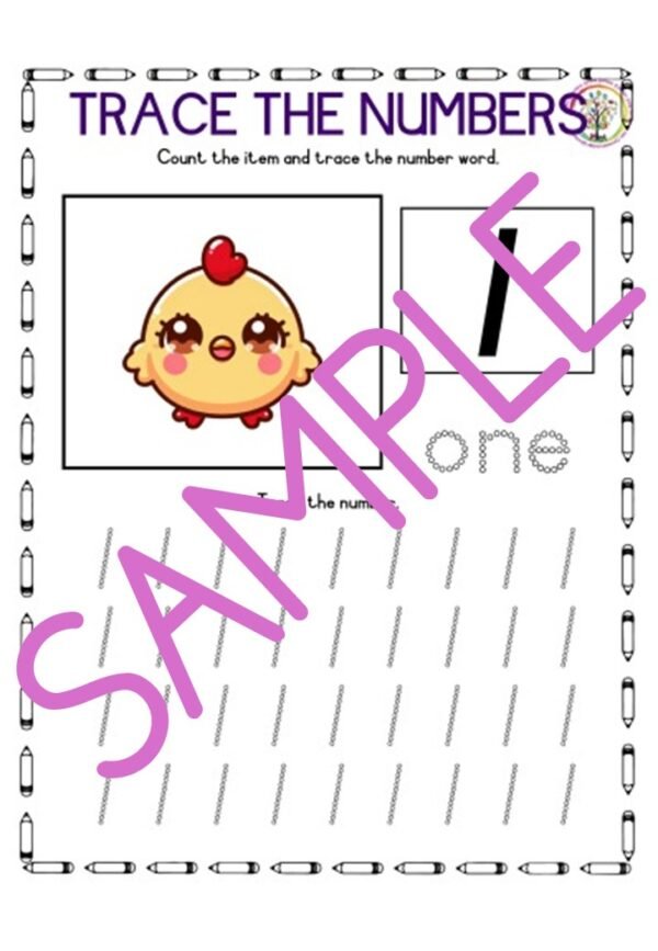 My Preschool Numbers Activity Book - Image 2