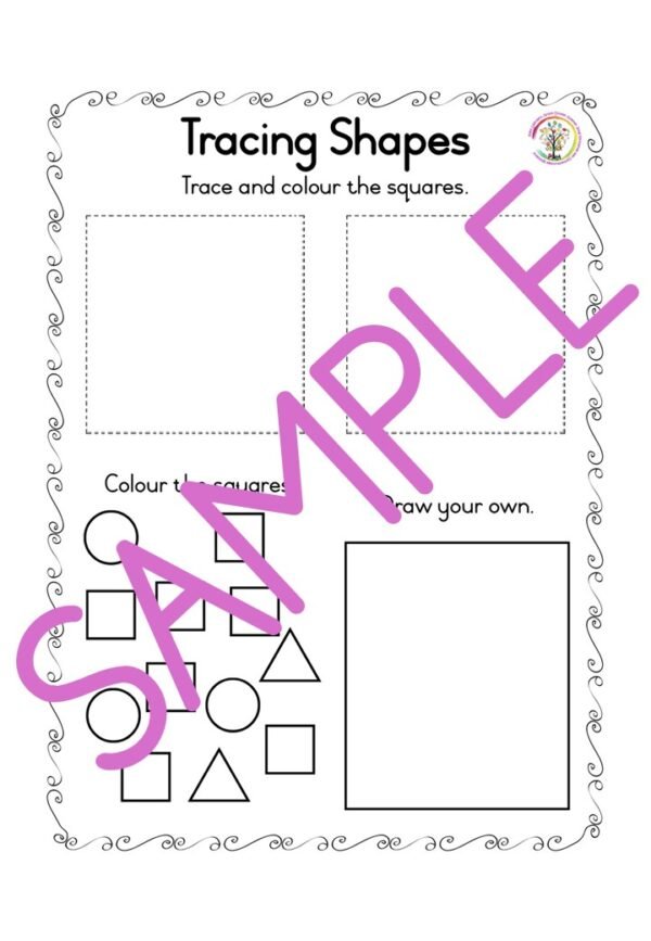 My Preschool 2D Shapes Activity Book - Image 3