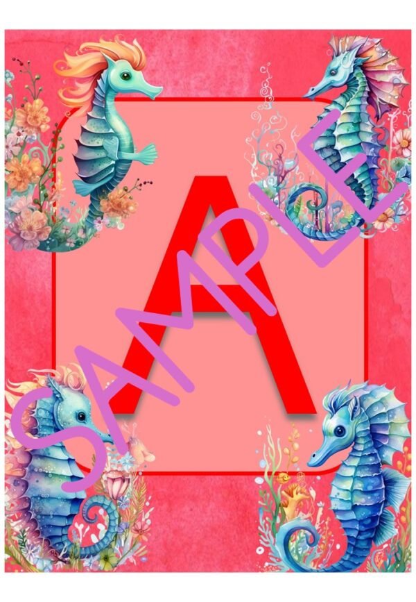 Seahorse Classroom Theme - Image 3