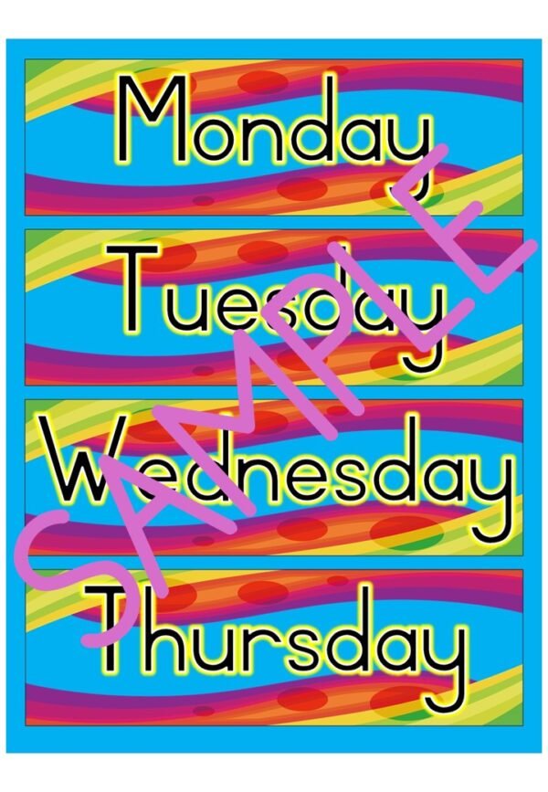 Rainbow Classroom Theme - Image 4