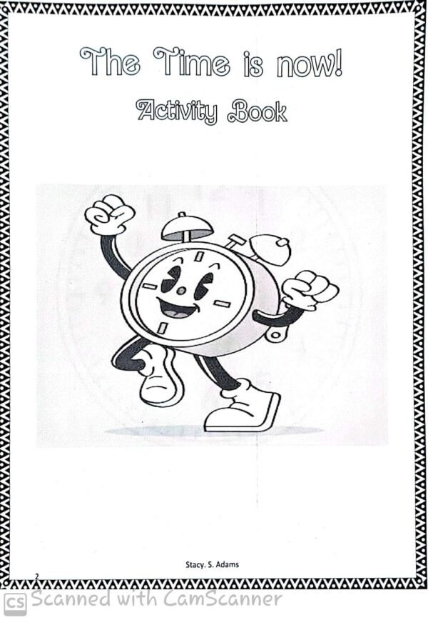 Time Activity Book Ages 5-8 years