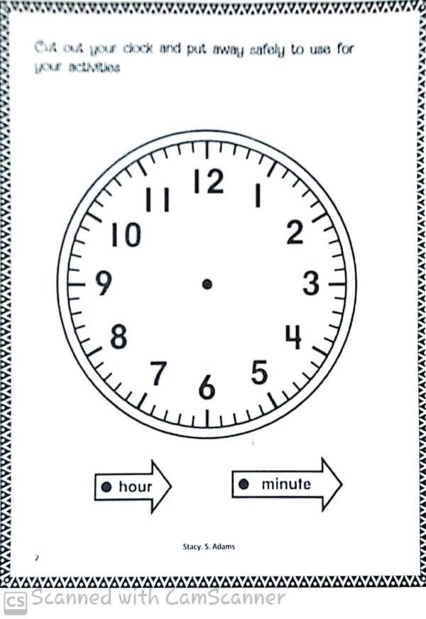 Time Activity Book Ages 5-8 years - Image 3
