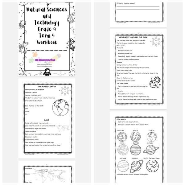 Natural Science and Technology Grade 4 Term 4 Workbook - Image 2