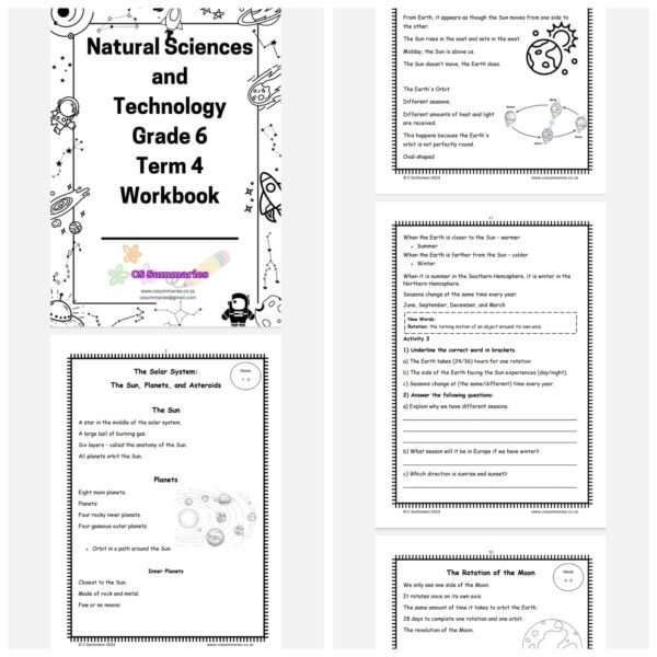 Natural Science and Technology Grade 6 Term 4 Workbook - Image 2