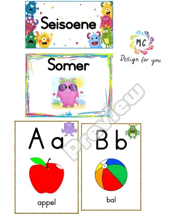 Monster Klaskamerpakket (Afrikaans) - Image 2