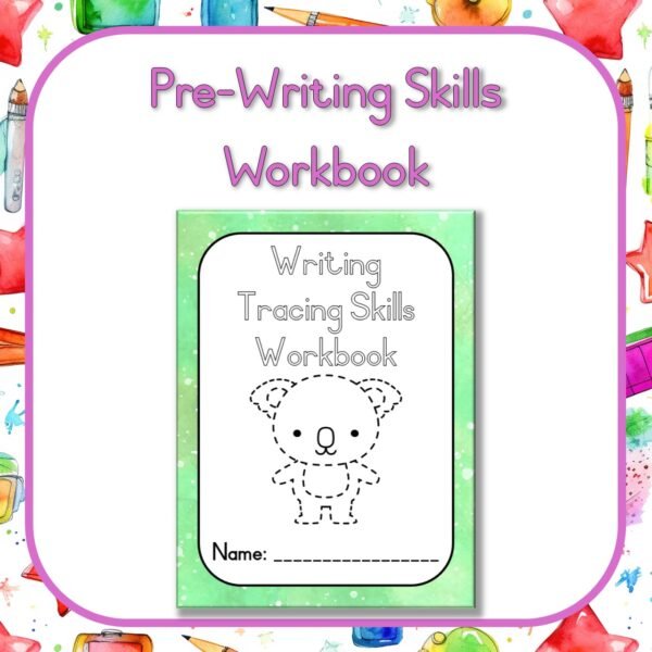 Pre-Writing Skills Workbook