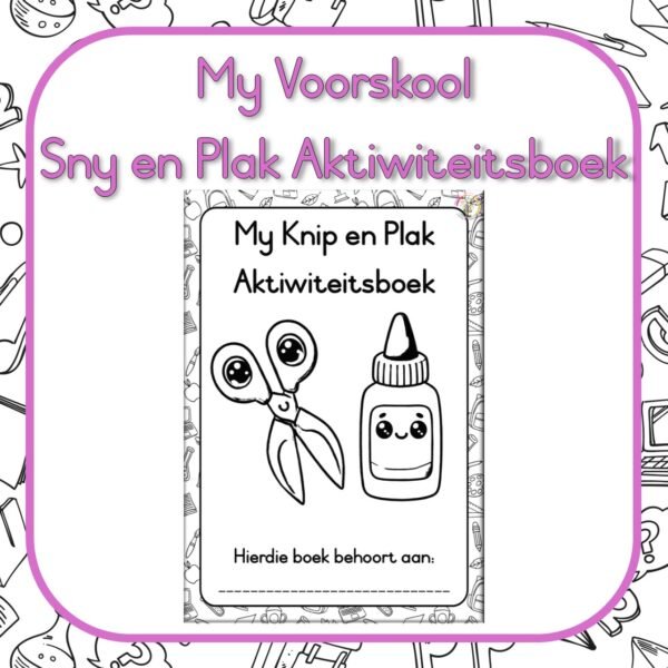 My Preschool Cut and Paste Activity Book