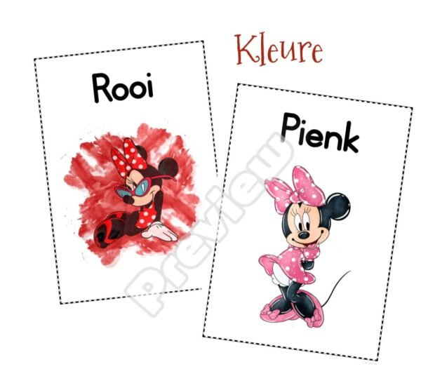 Mickey Mouse Klaskamer Pakket (Afrikaans) - Image 3