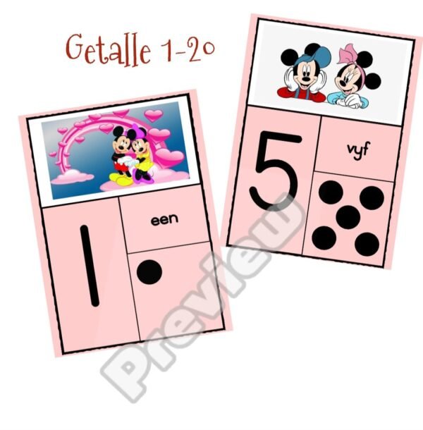 Mickey Mouse Klaskamer Pakket (Afrikaans) - Image 4