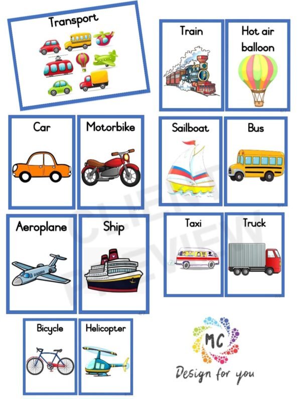 Life Skills Theme - Transport