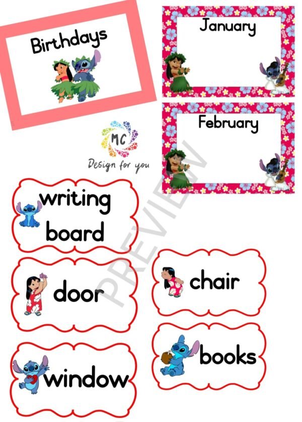 Lilo and Stitch Classroom Package (English) - Image 3
