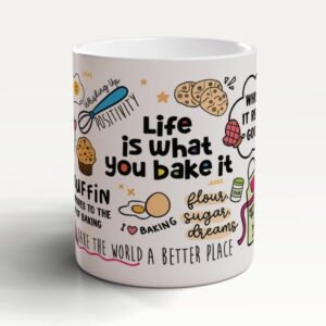 You bake it
