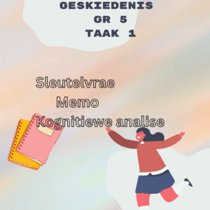 Geskiedenis graad 5 Taak 1 kwartaal 1