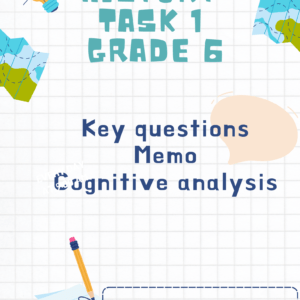 History Grade 6 Task 1 Term 1