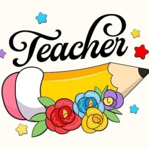 Teachers pencil mug