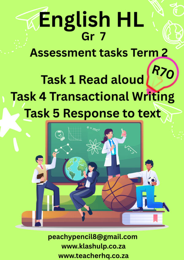 English HL Grade 7 Term 2