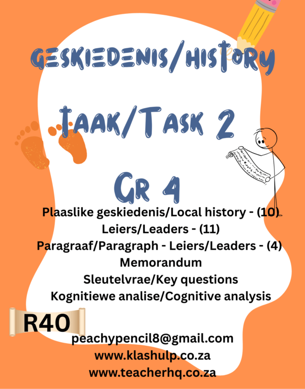 History Grade 4 Term 2