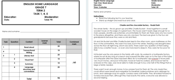 English HL Grade 7 Term 2 - Image 3