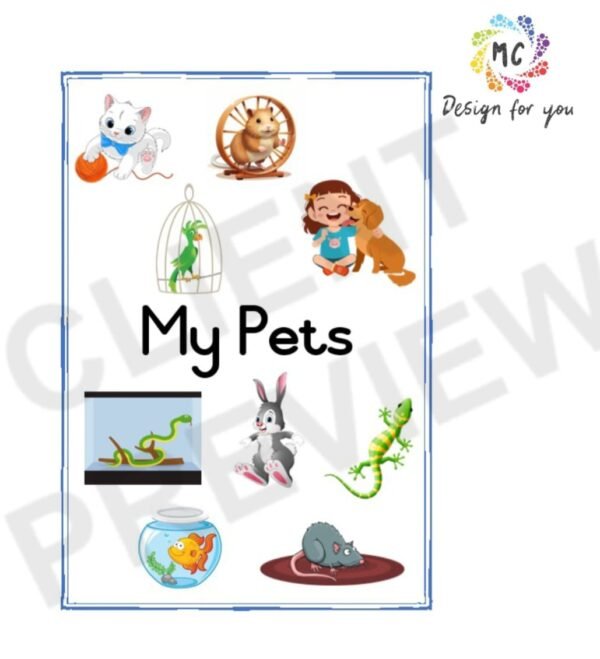 Life Skills Theme - My Pets