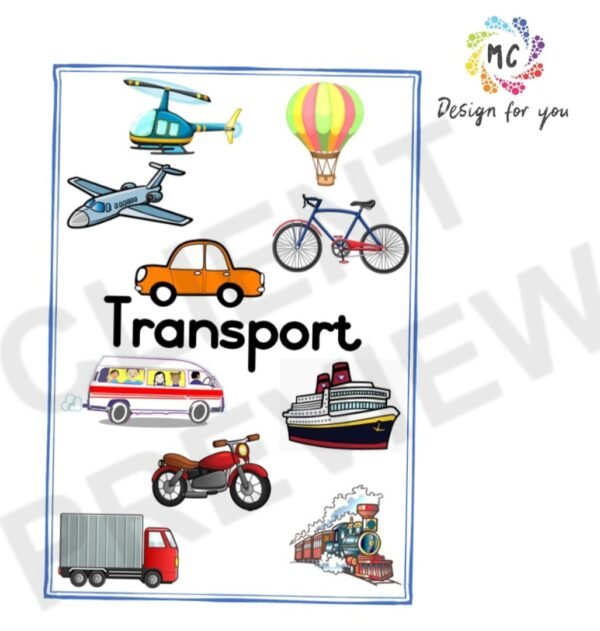 Life Skills Theme - Transport