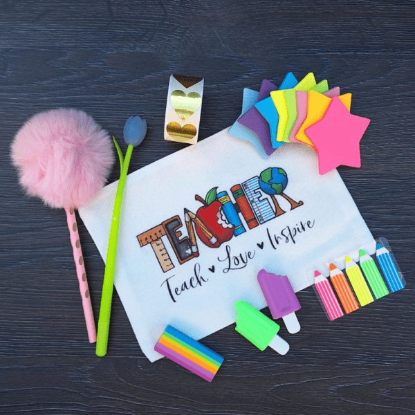 Teacher treasures pencil bag - Image 3