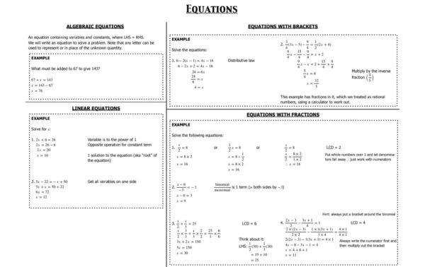 Grade 9 Mathematics Revision Paper 1 and 2 - Image 4