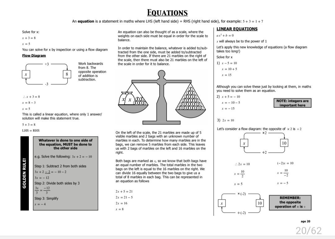 Grade 8 Mathematics Revision Paper 1 and 2 - Image 3