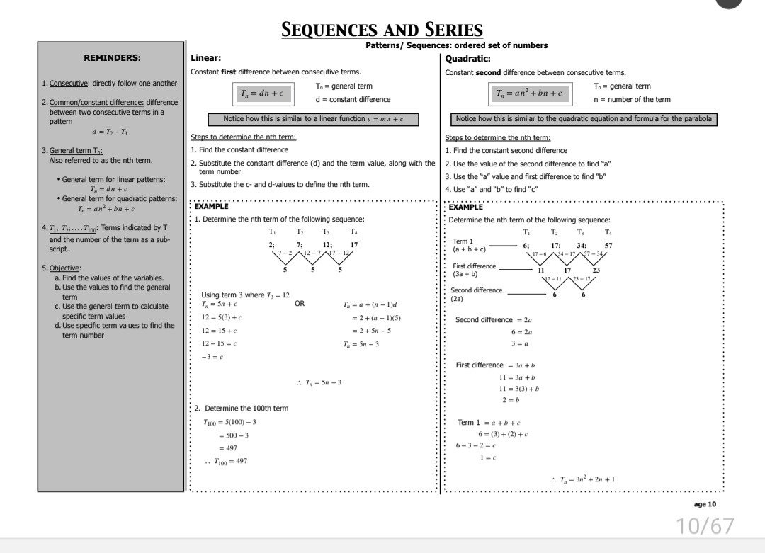 Grade 12 Mathematics Revision Paper 1 and 2 - Image 3