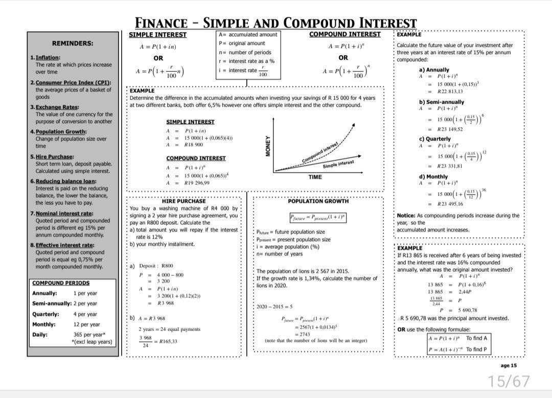 Grade 12 Mathematics Revision Paper 1 and 2 - Image 4