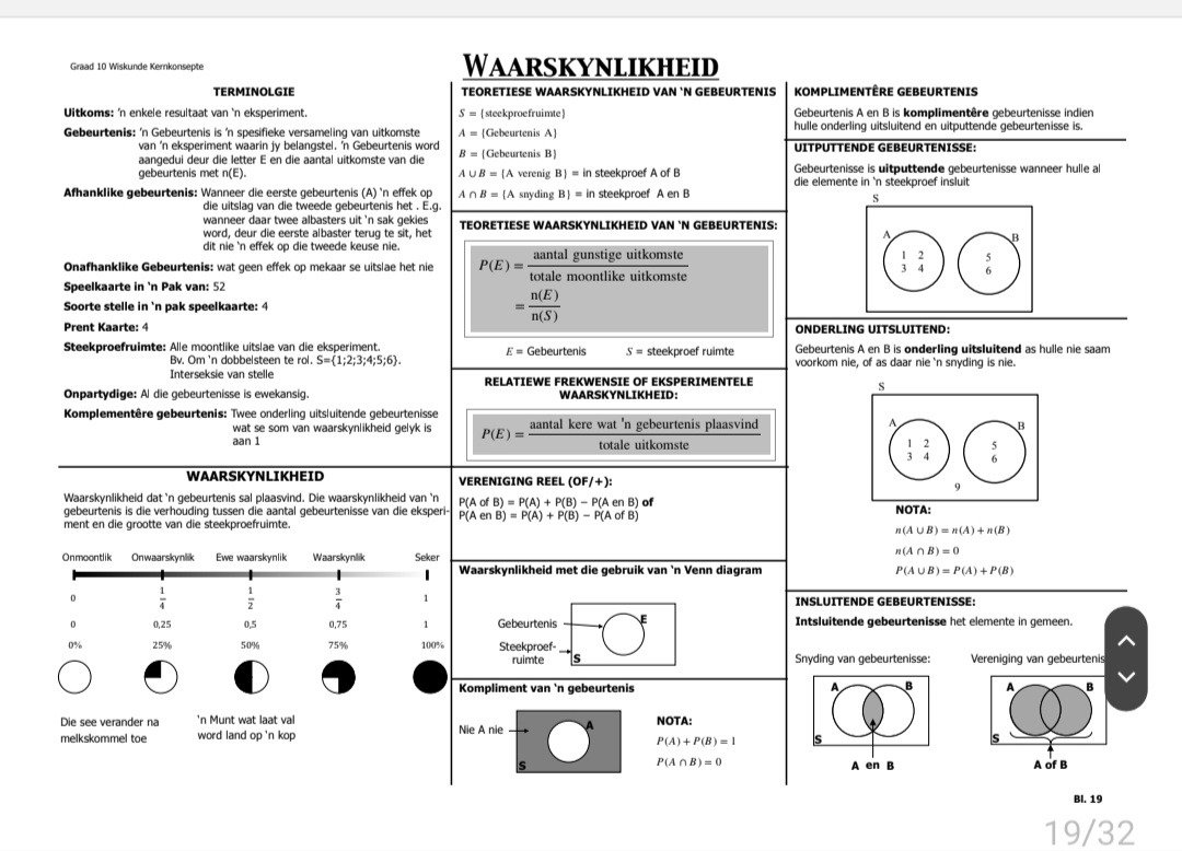 Graad 10 Wiskunde Hersiening Vraestel 1 en 2 - Image 4