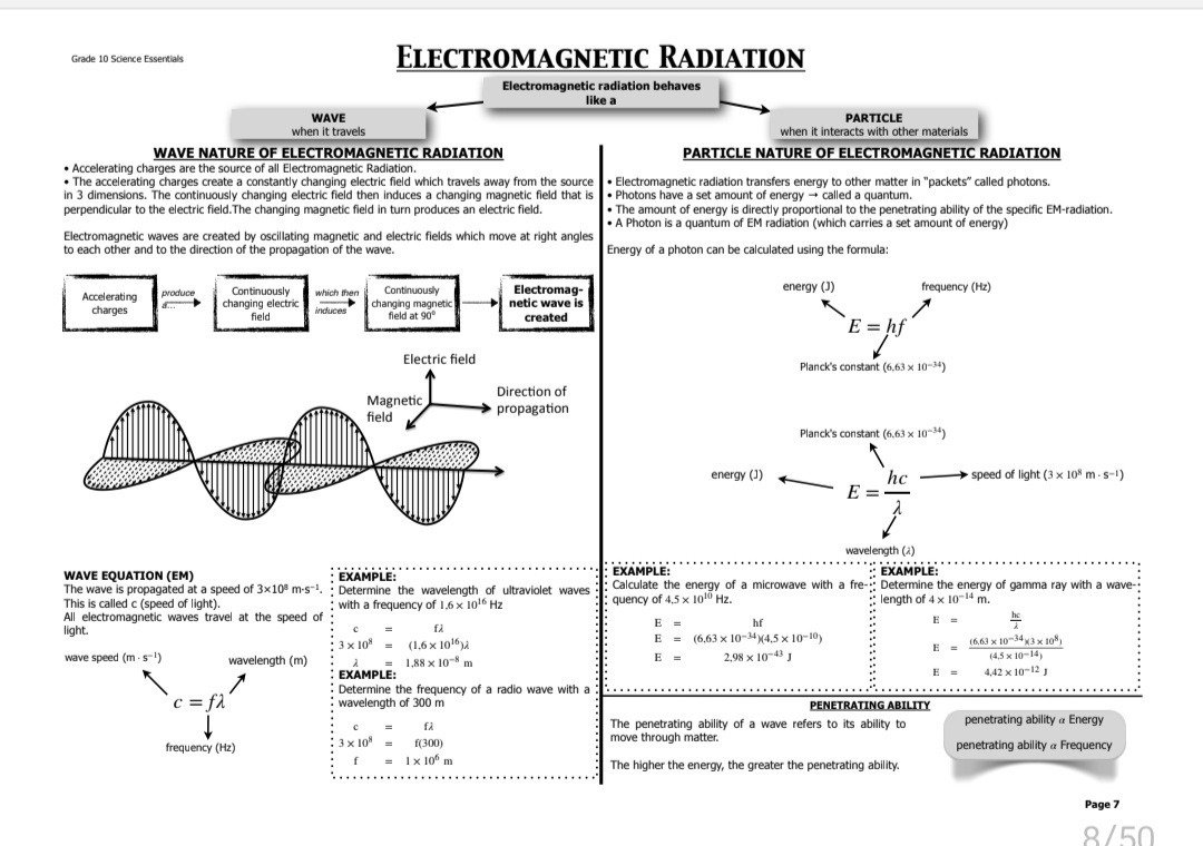 Grade 10 Physical Science Revision ( Physics and Chemistry) - Image 2