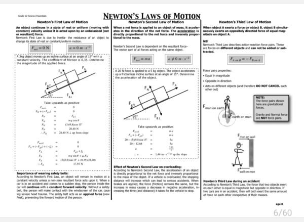 Grade 12 Physical Science Revision ( Physics and Chemistry) - Image 2