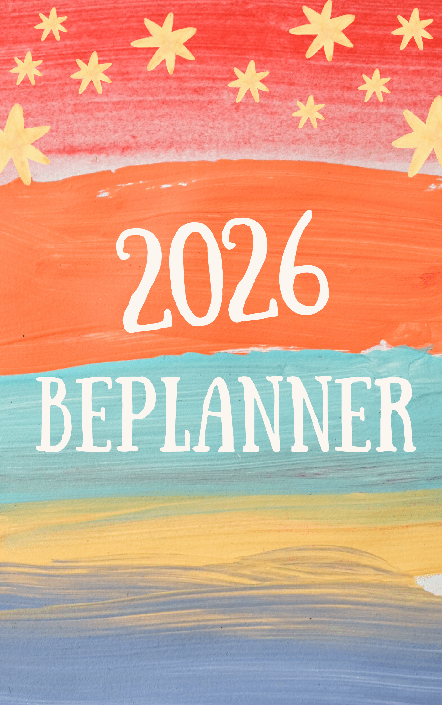 2026 Multikleur Onderwyser Beplanner