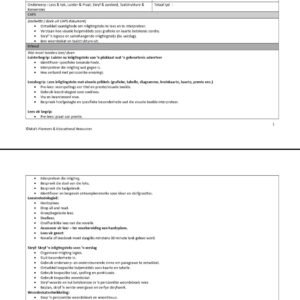 Graad 4 AEAT Lesplanne