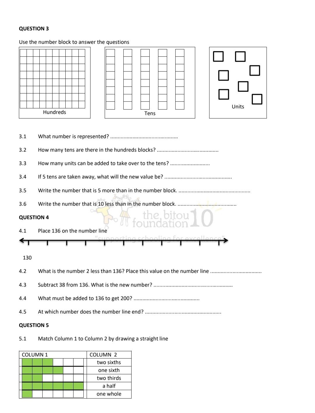Grade 3 Mathematics Term 1 +2 Revision - Image 3