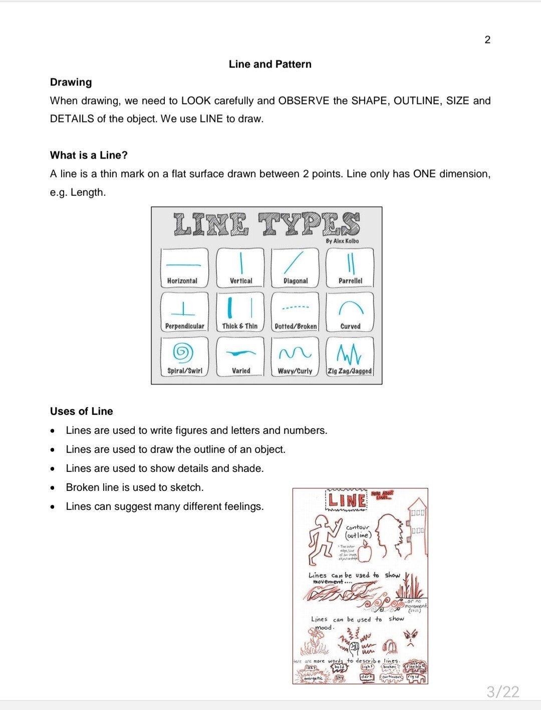 Grade 5 Visual Arts Summary - Image 3