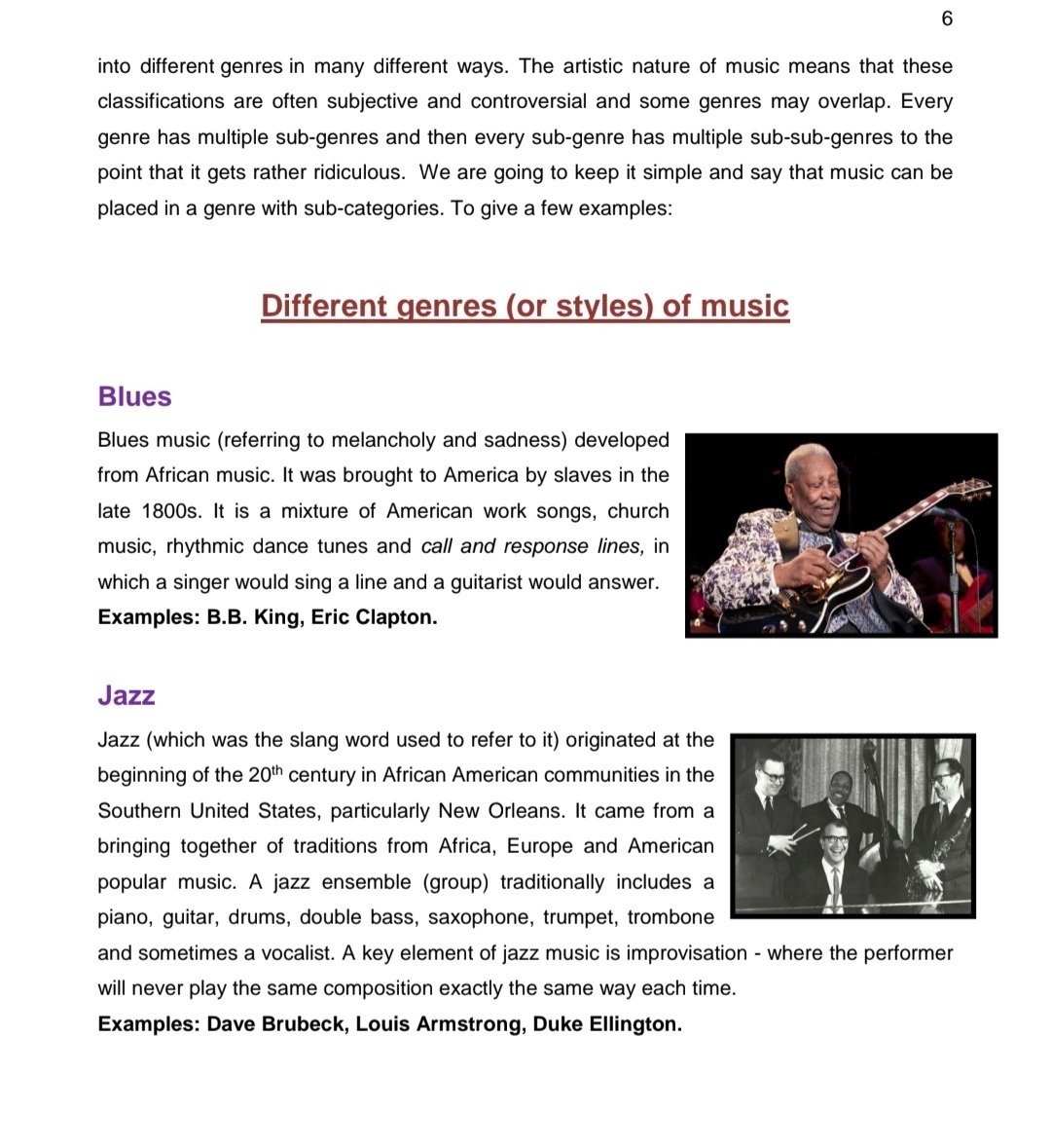 Grade 5 Music Literacy Summary - Image 7