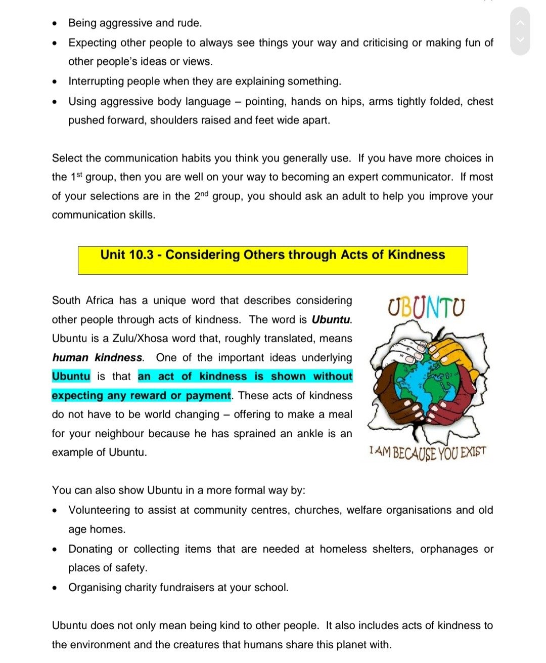 Grade 6 Life Skills Summary (Term 1 - 4) - Image 9