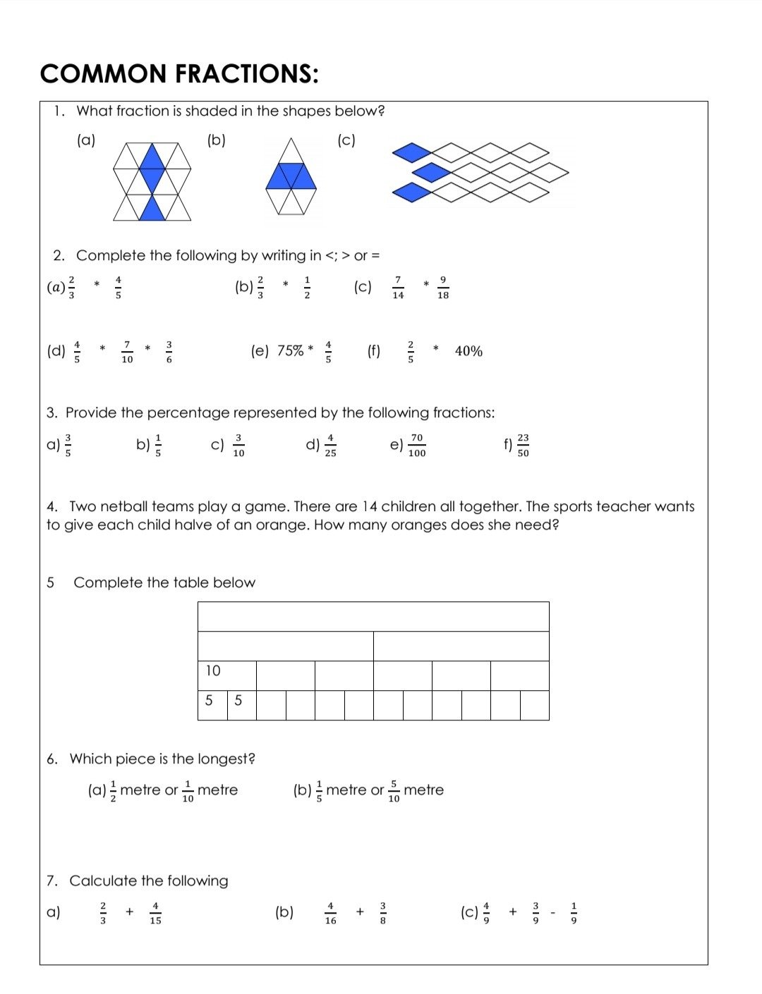 Grade 6 Mathematics Term 3+ 4 Revision - Image 2