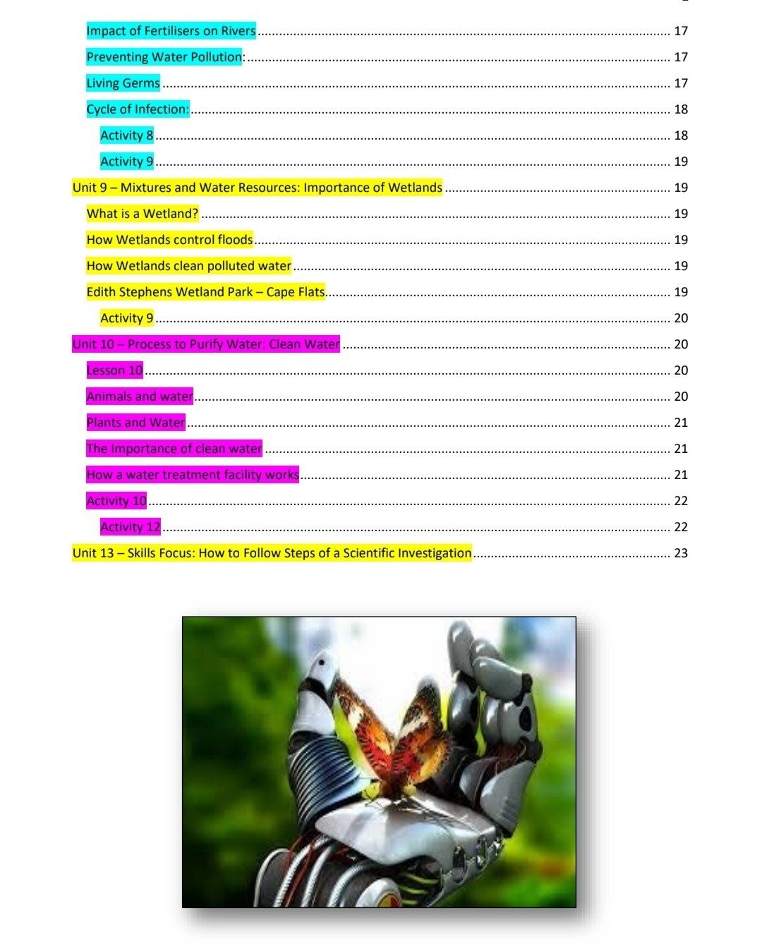 Grade 6 Natural Science and Technology Summary (Term 1 - 4) - Image 6