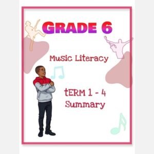 Grade 6 Music Literacy Summary (Term 1 - 4)