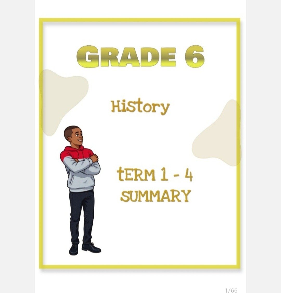 Grade 6 History Summary (Term 1 - 4)